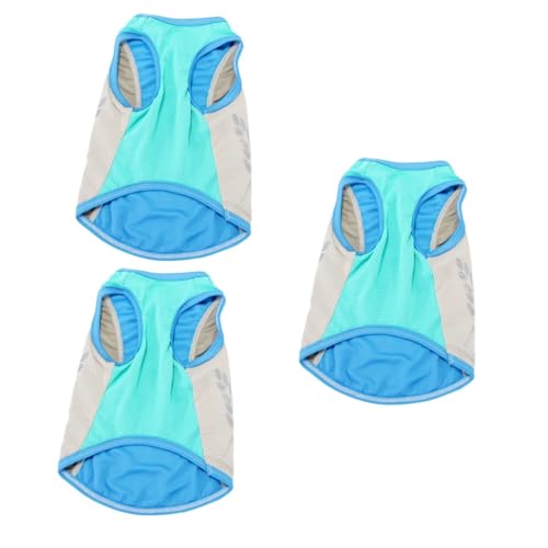 Sosoport 3-teiliges Entzückendes Haustier-Outfit Atmungsaktive Kühlweste Hundeweste Verschleißfeste Welpenweste Stilvolles Haustier-Outfit Sosoport 3-teiliges Entzückendes Haustier-Outfit Atmungsaktive Kühlweste Hundeweste Verschleißfeste Welpenweste Stilvolles Haustier-Outfit von Sosoport