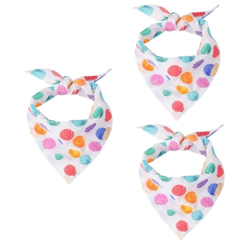 Sosoport 3St Lätzchen Kuscheltier süß Lovely Pets trendiges Sommer Hund Speichelhandtuch für Haustiere Dekoration für Haustierpartys Mode dreieckiger Schal Haustierzubehör schmücken Sosoport 3St Lätzchen Kuscheltier süß Lovely Pets trendiges Sommer Hund Speichelhandtuch für Haustiere Dekoration für Haustierpartys Mode dreieckiger Schal Haustierzubehör schmücken von Sosoport