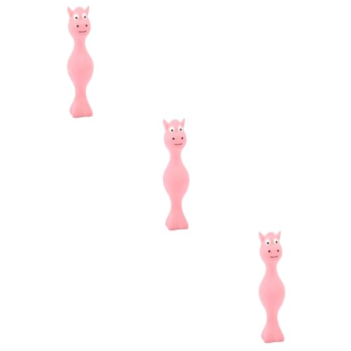 Sosoport 3St Plüschtier für Haustiere Welpen Apportierspielzeug Hundekauspielzeug aus Gummi knete Spielzeug knetspielzeug Spielzeuge Kauspielzeug für Haustiere Haustier Spielzeug der Hund von Sosoport