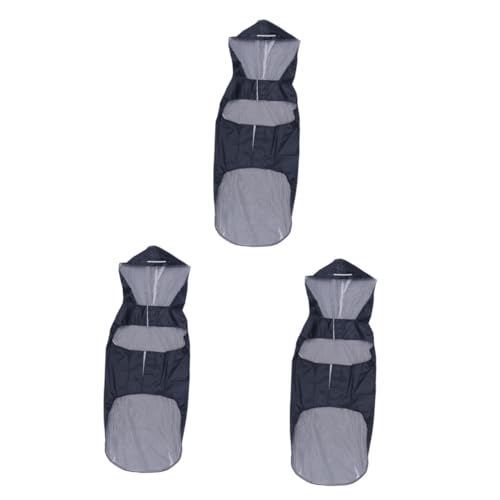 Sosoport 3 Stücke Haustier Mit Kapuze Regenmantel Hund Poncho Taste Einstellung Große Hunde Regenbekleidung Sosoport 3 Stücke Haustier Mit Kapuze Regenmantel Hund Poncho Taste Einstellung Große Hunde Regenbekleidung von Sosoport