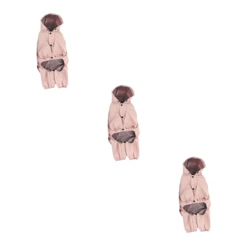 Sosoport 3 Stücke Entzückende Welpen Mantel Komfortable Material Hund Regenmantel Helle Design Für Ihr Haustier Sosoport 3 Stücke Entzückende Welpen Mantel Komfortable Material Hund Regenmantel Helle Design Für Ihr Haustier von Sosoport