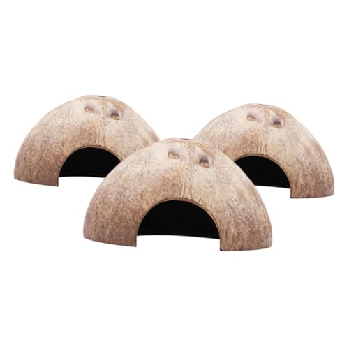 Sosoport 3St Versteck Xanadu nagerhaus nager Spielzeug Kokosnuss Schale Zubehör Hamster Dekoration Rattenspielzeug für Hausratten Versteck für Käfigratten Rattenhöhle Kokosnussschale Sosoport 3St Versteck Xanadu nagerhaus nager Spielzeug Kokosnuss Schale Zubehör Hamster Dekoration Rattenspielzeug für Hausratten Versteck für Käfigratten Rattenhöhle Kokosnussschale von Sosoport