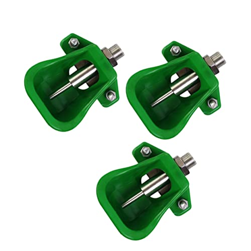 Sosoport 3er-Pack Wasserspender Für Schweine Schafe Ziegen Schüssel Aus Edelstahl Automatische Wasserversorgung Grün Sosoport 3er-Pack Wasserspender Für Schweine Schafe Ziegen Schüssel Aus Edelstahl Automatische Wasserversorgung Grün von Sosoport