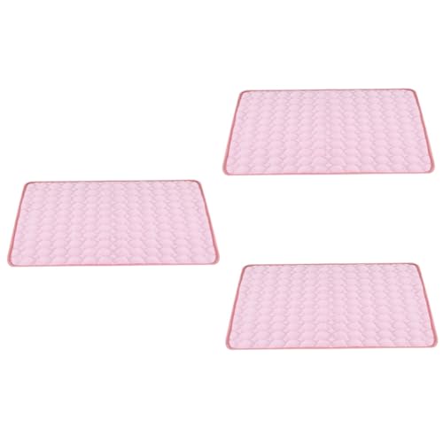 Sosoport 3St sommerküsschen Summer's kiss Haustierkühlpad tierbett Haustierkühlmatte haustierfeldbett katzenkissen pet Bed Zwinger Hundeunterlage Katze schlafmatte Haustiermatte Rosa Sosoport 3St sommerküsschen Summer's kiss Haustierkühlpad tierbett Haustierkühlmatte haustierfeldbett katzenkissen pet Bed Zwinger Hundeunterlage Katze schlafmatte Haustiermatte Rosa von Sosoport