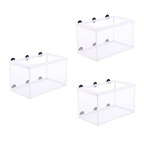 Sosoport 3 Stücke Große Fisch Zucht Net Tank Separator Tasse für Fisch Brüterei Inkubator Sosoport 3 Stücke Große Fisch Zucht Net Tank Separator Tasse für Fisch Brüterei Inkubator von Sosoport