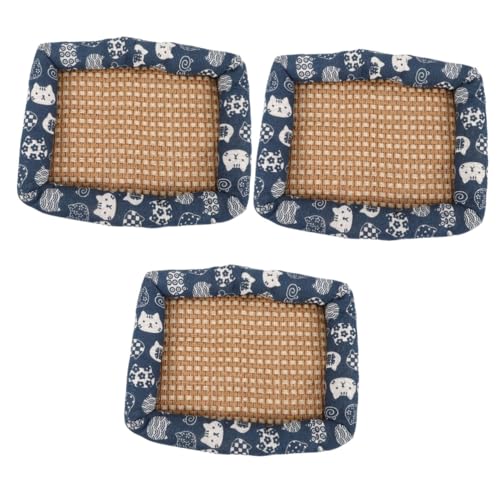 Sosoport 3 Stücke Hund Bett Cooling Pad rutschfeste Pet Nest Komfortable Pet Cooling Pad Für Entspannende Sosoport 3 Stücke Hund Bett Cooling Pad rutschfeste Pet Nest Komfortable Pet Cooling Pad Für Entspannende von Sosoport