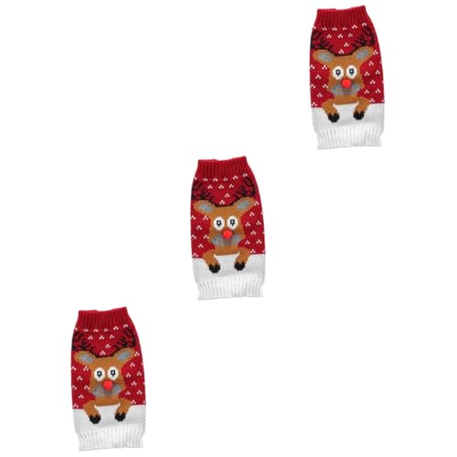 Sosoport 3st Haustierkleidung Winterkostü Für Haustiere Hundemäntel Für Den Winter Partykleidung Für Haustiere Party-hundetuch Weihnachts-Haustier-Outfit Kleider Pullover Einteilige Hose Sosoport 3st Haustierkleidung Winterkostü Für Haustiere Hundemäntel Für Den Winter Partykleidung Für Haustiere Party-hundetuch Weihnachts-Haustier-Outfit Kleider Pullover Einteilige Hose von Sosoport