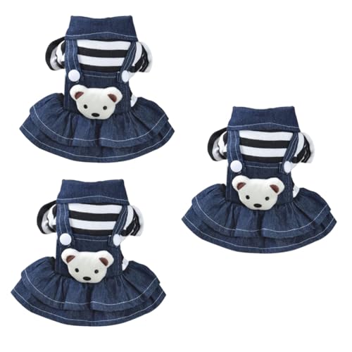 Sosoport 3st Hundebekleidung ädchenkleidung Overall Kleid Für Den Sommer Jeans Kleider Welpenkleidung Für ädchen Sommeroutfits Für ädchen Hundekleidung Klein Rosa Rock Mann Netz Jacke Sosoport 3st Hundebekleidung ädchenkleidung Overall Kleid Für Den Sommer Jeans Kleider Welpenkleidung Für ädchen Sommeroutfits Für ädchen Hundekleidung Klein Rosa Rock Mann Netz Jacke von Sosoport