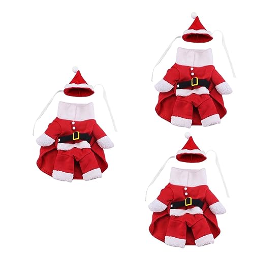 Sosoport 3st Hundekleidung Weihnachtshaustierbekleidung Weihnachtskatze Hoodies Mantel Haustier-weihnachtskostüme Welpen-weihnachtsmann-kostü Haustierzubehör Rot Herbst- Und Winterkleidung Sosoport 3st Hundekleidung Weihnachtshaustierbekleidung Weihnachtskatze Hoodies Mantel Haustier-weihnachtskostüme Welpen-weihnachtsmann-kostü Haustierzubehör Rot Herbst- Und Winterkleidung von Sosoport