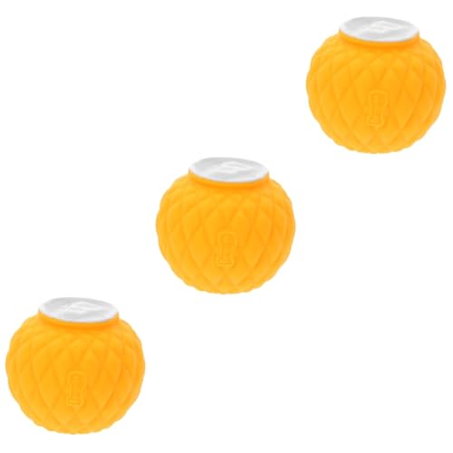 Sosoport 3St Hundespielzeugball Spielzeug, um Hunde zu beschäftigen Welpen quietschender Ball Interactive Dog Toys interaktiver hundeball Spielzeuge Ablenkungsspielzeug für Hunde Emulsion von Sosoport