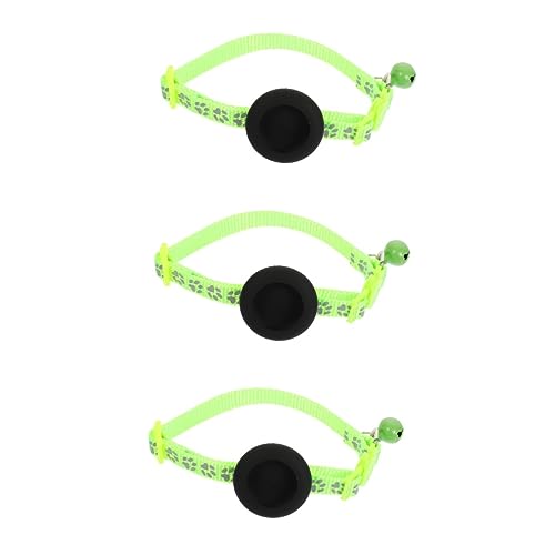 Sosoport 3St Katzenhalsband abreißbares Hundehalsband kleines Welpenhalsband Katzen katzenhalsbänder Abreißhalsband für Haustiere reflektierendes hundehalsband trennen Tracer von Sosoport