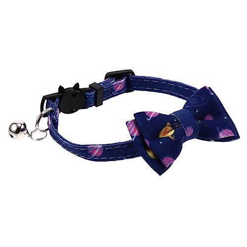 Sosoport 3St Katzenhalsband Kitten Halsband Katze zubehör Schleifenhalsband katzenzubehör Halskette für Haustiere große Hundefliege Halsband für Haustiere Katzenhalsdekor bunt Seil Nylon von Sosoport