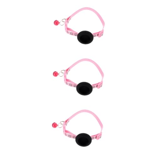 Sosoport 3stücke Katzenhalsband Mit Reflektor Und Glocke Verstellbares Sicherheits- Für Und Kleine Hunde Für Ortung Und Ihres Haustiers Sosoport 3stücke Katzenhalsband Mit Reflektor Und Glocke Verstellbares Sicherheits- Für Und Kleine Hunde Für Ortung Und Ihres Haustiers von Sosoport