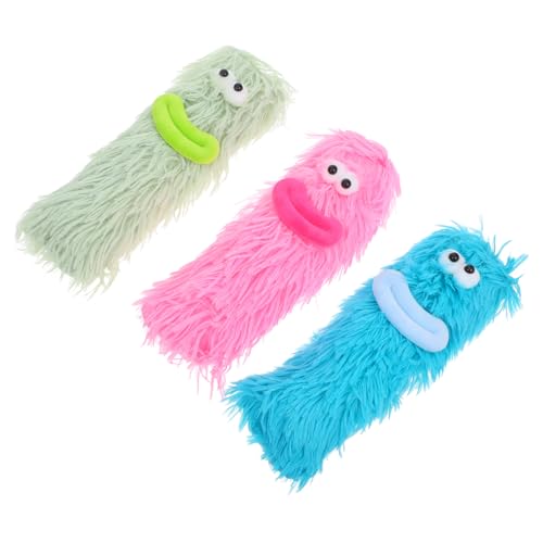Sosoport 3stücke Haustier-plüschspielzeuge Langlebige Kissen Für Katzen Und Hunde Interaktive Und Beißfeste Spielzeuge Für Teething Und Spiel Niedliches Design Stress Und Langeweile von Sosoport