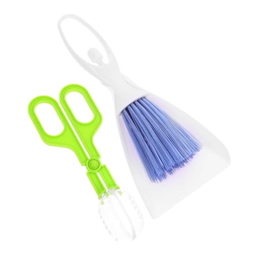 Sosoport Mini-Besen- Und Kehrschaufel-Set Zur Reinigung Von Haustieren Reptilien-Clip Kleinkindbesen Perfekt Für Hamsterbedarf Sosoport Mini-Besen- Und Kehrschaufel-Set Zur Reinigung Von Haustieren Reptilien-Clip Kleinkindbesen Perfekt Für Hamsterbedarf von Sosoport