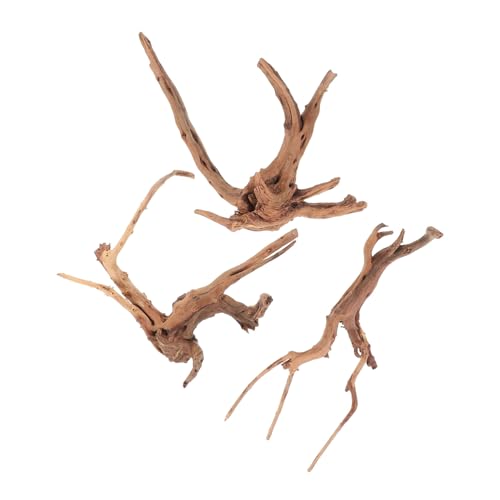 Sosoport Aquarium Ornament Set 3 Pcs Realistische Treibholz Dekorationen für Aquarium Sicher Einfach Pflege Sosoport Aquarium Ornament Set 3 Pcs Realistische Treibholz Dekorationen für Aquarium Sicher Einfach Pflege von Sosoport