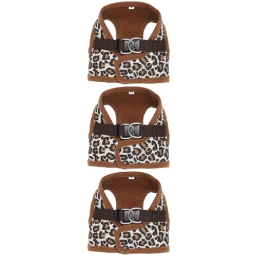 Sosoport 3 Stücke Welpen Leopard Print Größe XL Atmungsaktive Mesh Hund Für Kontrolle Sosoport 3 Stücke Welpen Leopard Print Größe XL Atmungsaktive Mesh Hund Für Kontrolle von Sosoport