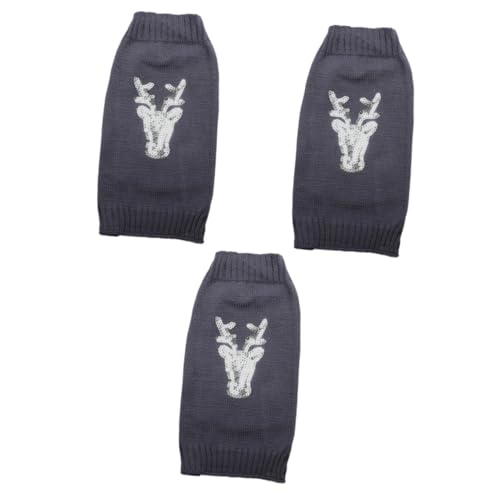 Sosoport 3st Welpenkostü Hund Weihnachtstuch Kleines Hundekostü Weihnachtskatzentuch Hund Rentier Kostü Winterkleidung Für Haustiere Rentier-hundekostü Pullover Hündchen Wintermantel Sosoport 3st Welpenkostü Hund Weihnachtstuch Kleines Hundekostü Weihnachtskatzentuch Hund Rentier Kostü Winterkleidung Für Haustiere Rentier-hundekostü Pullover Hündchen Wintermantel von Sosoport