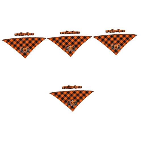 Sosoport 4 Sätze Halloween-Dreiecksschal Halloween-Welpenhalsband Haustier-Bandanas hundekostüm Halloween Hunde Halloween kostüm Welpenhalsbänder wiederverwendbares Hundehalsband Hundeschal Sosoport 4 Sätze Halloween-Dreiecksschal Halloween-Welpenhalsband Haustier-Bandanas hundekostüm Halloween Hunde Halloween kostüm Welpenhalsbänder wiederverwendbares Hundehalsband Hundeschal von Sosoport
