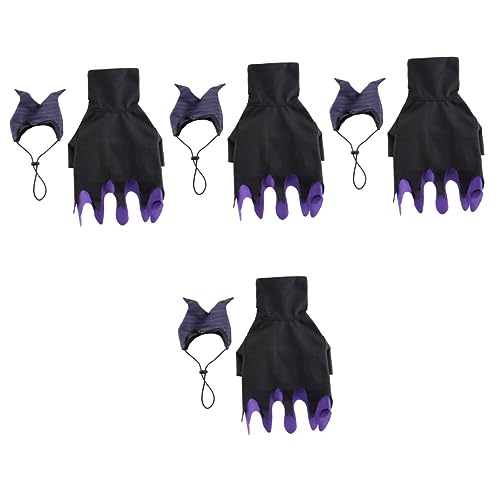 Sosoport 4 Sätze Haustier Lustige Kleidung Pullover Kleider Vampir- Haustier-Zauberer-kostümumhang Halloween-Requisiten Kappendekorationen Rollenspielkostüm Cosplay Die Polyester Sosoport 4 Sätze Haustier Lustige Kleidung Pullover Kleider Vampir- Haustier-Zauberer-kostümumhang Halloween-Requisiten Kappendekorationen Rollenspielkostüm Cosplay Die Polyester von Sosoport
