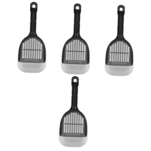 Sosoport 4 Sätze Katzenstreu-Schaufel-Set Schaufel Für Katzenstreu Abfallschaufel Für Den Haushalt Katzenschaufel Und Halter Hausmüllschaufel Hundestreu Schaufel Plastik Light Grey Sosoport 4 Sätze Katzenstreu-Schaufel-Set Schaufel Für Katzenstreu Abfallschaufel Für Den Haushalt Katzenschaufel Und Halter Hausmüllschaufel Hundestreu Schaufel Plastik Light Grey von Sosoport