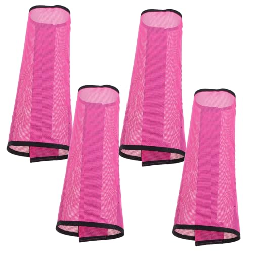 Sosoport 4 Stück Atmungsaktive Fliegenstiefel für Pferde Leichtes Mesh-Material Elastische Beinschoner für Schutz vor Insektenstichen Flexible Pferdebeinschutz-Wraps für Training und Weide Sosoport 4 Stück Atmungsaktive Fliegenstiefel für Pferde Leichtes Mesh-Material Elastische Beinschoner für Schutz vor Insektenstichen Flexible Pferdebeinschutz-Wraps für Training und Weide von Sosoport