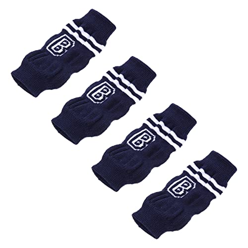 Sosoport Haustier-Leggings 4 Stück Hundesocken Weich Bequem Beinabdeckung – Design Mit Bezaubernden Mustern Vielseitig Einsetzbar Für Haustiere von Sosoport