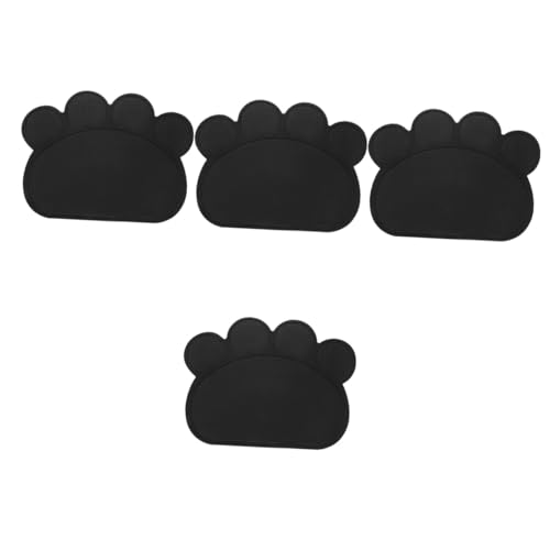 Sosoport 4 Stücke Bequem Pet Tischset Lebensmittel Matte Katze Hund Schüssel Matte Non-Skid Für Fütterung Sosoport 4 Stücke Bequem Pet Tischset Lebensmittel Matte Katze Hund Schüssel Matte Non-Skid Für Fütterung von Sosoport