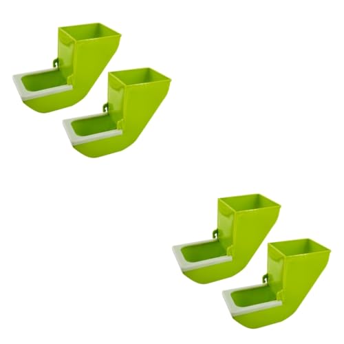 Sosoport 4stücke Futter Und Wassernapf Für Papageien Hängende Futterbox Für Vögel Langlebiges Käfigzubehör Leicht Zu Installieren Reinigen Geeignet Für Kleine Vögel Sosoport 4stücke Futter Und Wassernapf Für Papageien Hängende Futterbox Für Vögel Langlebiges Käfigzubehör Leicht Zu Installieren Reinigen Geeignet Für Kleine Vögel von Sosoport