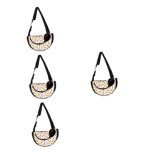 Sosoport 4 Stücke Pet Sling Bag Hund Crossbody Für Komfortable Outdoor Verwenden Reise Freundliche von Sosoport