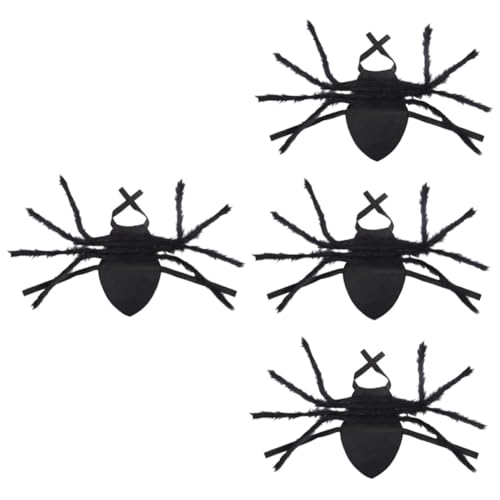 Sosoport 4 Stück Haustier Katze Spinne Kostüm Halloween kuschelig Dogs catcordion Decorum Welpen-Shirts Hundezubehör für kleine Hunde Haustier Party Cosplay Spinnengürtel Sosoport 4 Stück Haustier Katze Spinne Kostüm Halloween kuschelig Dogs catcordion Decorum Welpen-Shirts Hundezubehör für kleine Hunde Haustier Party Cosplay Spinnengürtel von Sosoport