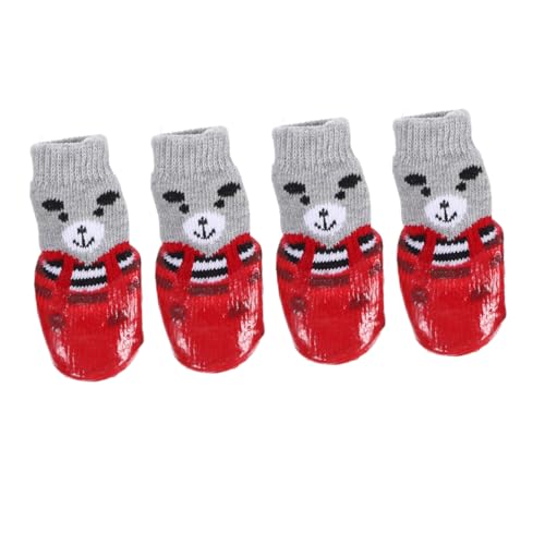 Sosoport 4 Stücke Socken Atmungsaktiv Waschbar Verschleiß-beständig Stilvolle von Sosoport