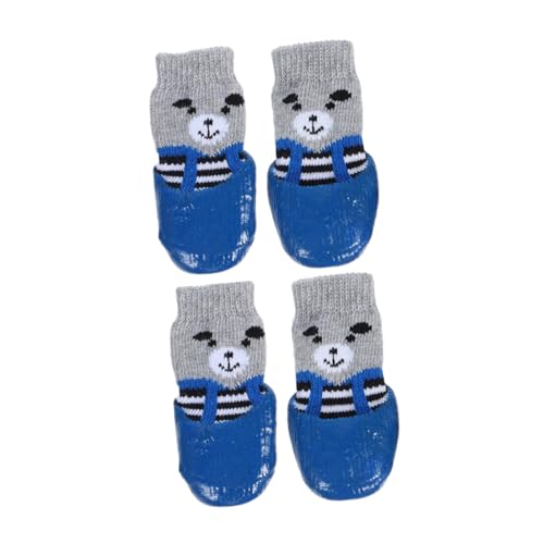Sosoport Verschleißfeste Hundesocken Hundesocken Haustiersocken Atmungsaktive Baumwolle Für Haustierpfoten von Sosoport