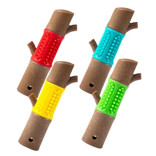Sosoport 4stücke Kauspielzeug Für Hunde Form Puppy Spielzeug Zerlegbares Spielzeug Für Kleine Hunde Haustierspielzeug von Sosoport