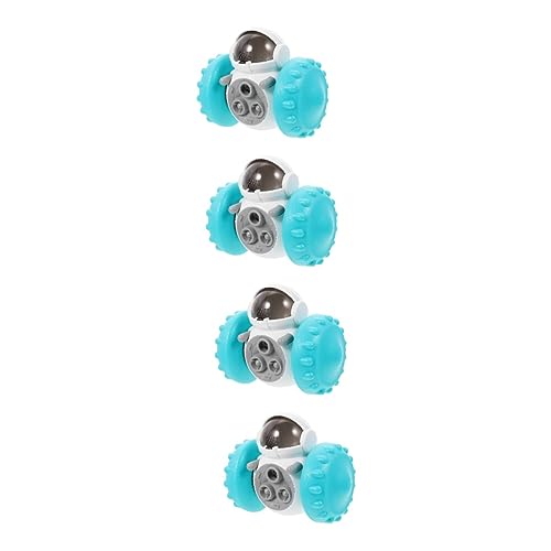 Sosoport 4 Stück Hundekauspielzeug Interaktives Slow Feeder Katzen- Und Hundesnack-Auto Abs-pc-Material Sicher Für Und Mittelgroße Hunde von Sosoport