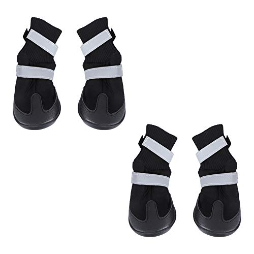 Sosoport 4 Stück Hundestiefel & Pfotenschützer Stiefel Für Haustierhunde Chihuahua-Schuhe Pfotenabdeckungen Für Hunde Traktionskontrolle Hundesocken Hundeschuhe Haustier Hund Winterschuhe Sosoport 4 Stück Hundestiefel & Pfotenschützer Stiefel Für Haustierhunde Chihuahua-Schuhe Pfotenabdeckungen Für Hunde Traktionskontrolle Hundesocken Hundeschuhe Haustier Hund Winterschuhe von Sosoport