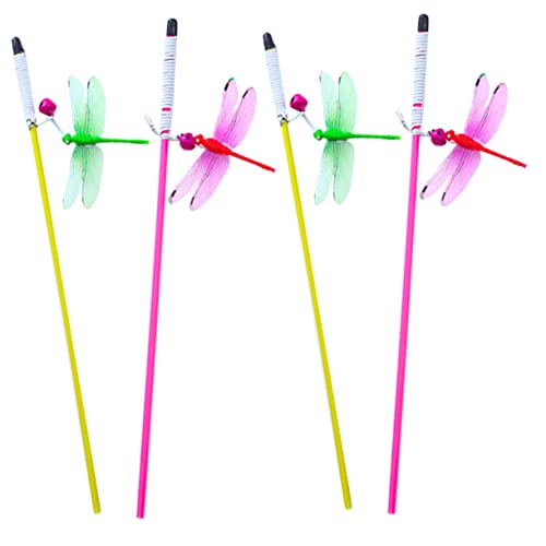 Sosoport 4stücke Interaktive Katzenangel Spielzeugset Cat Teasing Stick Für Indoor-Katzen Fördert Gesundheit Und Aktivität Für Spiel Und Bindung Sosoport 4stücke Interaktive Katzenangel Spielzeugset Cat Teasing Stick Für Indoor-Katzen Fördert Gesundheit Und Aktivität Für Spiel Und Bindung von Sosoport
