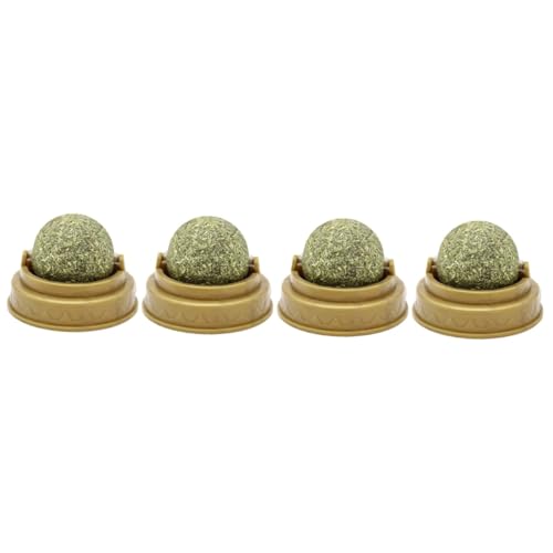 Sosoport 4stücke Essbare Katzenminze Snack Nährstoffreiche Zahnreinigungskugeln Für Katzen Fördert Die Verdauung Mit Süßem Geschmack Für Spiel Und Spaß Sosoport 4stücke Essbare Katzenminze Snack Nährstoffreiche Zahnreinigungskugeln Für Katzen Fördert Die Verdauung Mit Süßem Geschmack Für Spiel Und Spaß von Sosoport