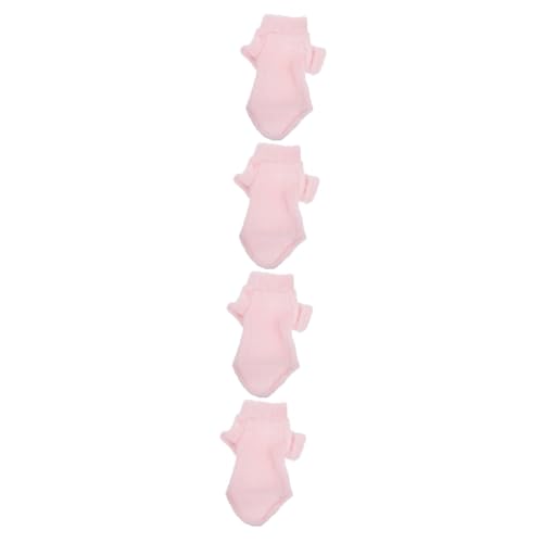 Sosoport 4 Stück Kleidung für haarlose Katzen hundewintermantel Dog Raincoat cat Costume Kleidung für Hunde Haustierkleidung Thermokleidung für Haustiere Winterjacke für Welpen Samt Rosa Sosoport 4 Stück Kleidung für haarlose Katzen hundewintermantel Dog Raincoat cat Costume Kleidung für Hunde Haustierkleidung Thermokleidung für Haustiere Winterjacke für Welpen Samt Rosa von Sosoport
