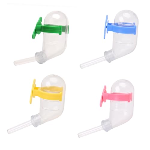 Sosoport Trinknapf-Set Für Hamster 60 Ml Wasserspender Für Haustiere Langlebig Auslaufsicher Für Tiere Zufällige Farbe von Sosoport