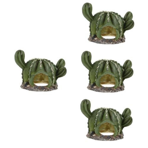 Sosoport 4 Stücke Einzigartige Harz Kreative Versteck Box Für Reptilien Schildkröte Verstecken Dekorative Und Funktionale von Sosoport
