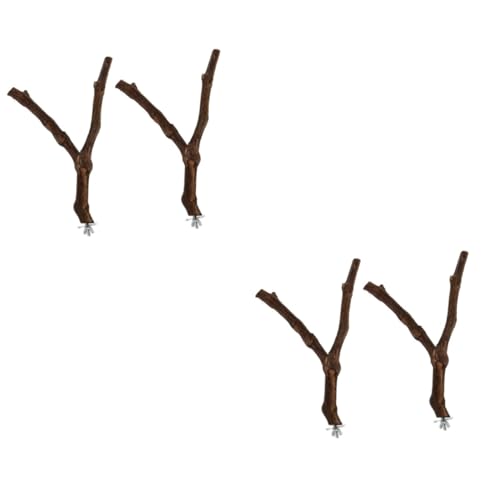 Sosoport 4 Stück Krallenschleifstab Papageienständer Stab Vogel Holzstab Holz Stehstab Spielzeug Heimtierbedarf Papageienholz Barsch Papageienzweig Stehstangenspielzeug Papagei Sosoport 4 Stück Krallenschleifstab Papageienständer Stab Vogel Holzstab Holz Stehstab Spielzeug Heimtierbedarf Papageienholz Barsch Papageienzweig Stehstangenspielzeug Papagei von Sosoport