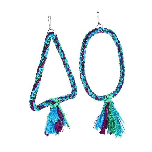 Sosoport 4 Stück Papageien Schaukelspielzeug Papageien Dreiecksschaukel Haustier Schaukelspielzeug Vogel Hängespielzeug Vogel Papageienschaukel Papageien Kauspielzeug Dreieck Sosoport 4 Stück Papageien Schaukelspielzeug Papageien Dreiecksschaukel Haustier Schaukelspielzeug Vogel Hängespielzeug Vogel Papageienschaukel Papageien Kauspielzeug Dreieck von Sosoport