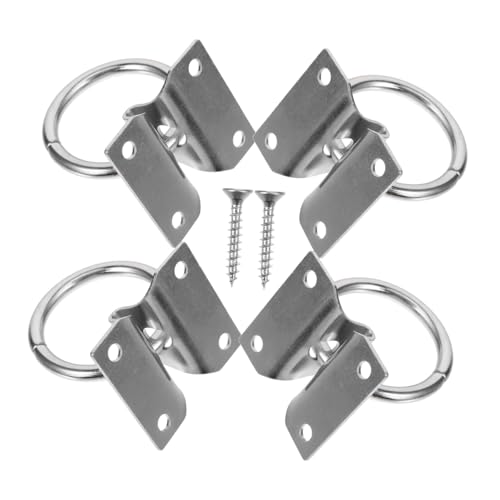 Sosoport 4 Stück Pferdering Ring Ringe binden Krawattenblocker für Pferde Tack Reiter Ringbindung Halfter Reitzubehör Reitausrüstung Ausrüstung Trainingsgeräte Pferdeausrüstung Eisen Silber Sosoport 4 Stück Pferdering Ring Ringe binden Krawattenblocker für Pferde Tack Reiter Ringbindung Halfter Reitzubehör Reitausrüstung Ausrüstung Trainingsgeräte Pferdeausrüstung Eisen Silber von Sosoport