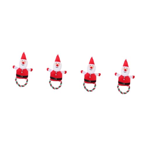 Sosoport 4 Stück Plüsch Hundespielzeug weihnachtsmann hundespielzeug Weihnachtsspielzeug für Hunde Spielzeug zum Beißen von Hunden dekoratives Trainingsspielzeug Kauspielzeug für Hunde Sosoport 4 Stück Plüsch Hundespielzeug weihnachtsmann hundespielzeug Weihnachtsspielzeug für Hunde Spielzeug zum Beißen von Hunden dekoratives Trainingsspielzeug Kauspielzeug für Hunde von Sosoport