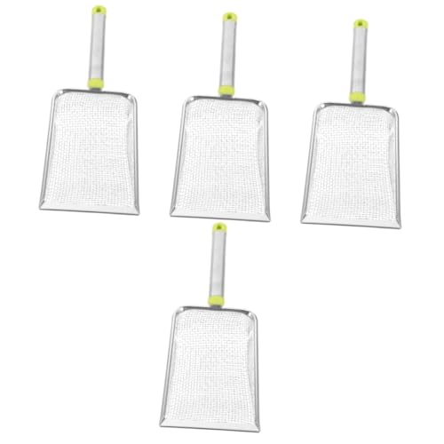 Sosoport 4 Stück Schaufel für Katzenstreu Easy putz Schaufel für katzenklo katzenstreu schippe Katzenstreuschaufel aus Netzgewebe Streuschaufel aus Edelstahl Rostfreier Stahl Silver Sosoport 4 Stück Schaufel für Katzenstreu Easy putz Schaufel für katzenklo katzenstreu schippe Katzenstreuschaufel aus Netzgewebe Streuschaufel aus Edelstahl Rostfreier Stahl Silver von Sosoport