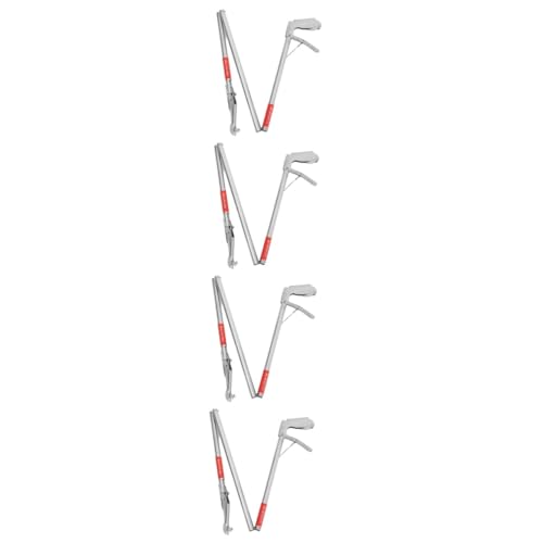 Sosoport 4 Stück Schlangengreifer Schlangenzange Schlangenklammer Krabbenklemme Aalklemme Zusammenklappbarer Schlangengreifer Langer Schlangengreifer rutschfeste Schmerlenzange Sosoport 4 Stück Schlangengreifer Schlangenzange Schlangenklammer Krabbenklemme Aalklemme Zusammenklappbarer Schlangengreifer Langer Schlangengreifer rutschfeste Schmerlenzange von Sosoport