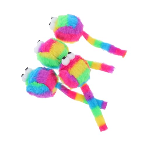 Sosoport 4 Stück Simulierte Plüschmaus Katzenspielzeug Mäuse Spielmäuse Für Katzen Kätzchen-trainingsspielzeug Interaktives Katzenspielzeug Interaktives -katzenspielzeug Spielzeugmaus Sosoport 4 Stück Simulierte Plüschmaus Katzenspielzeug Mäuse Spielmäuse Für Katzen Kätzchen-trainingsspielzeug Interaktives Katzenspielzeug Interaktives -katzenspielzeug Spielzeugmaus von Sosoport