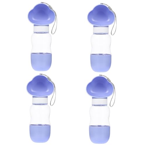 Sosoport 4 Stück Tragbare Haustier-wasserflasche Outdoor-wasserspender Für Hunde Mit Futterbehälter Dekorative Haustierflasche Für Hunde Sosoport 4 Stück Tragbare Haustier-wasserflasche Outdoor-wasserspender Für Hunde Mit Futterbehälter Dekorative Haustierflasche Für Hunde von Sosoport