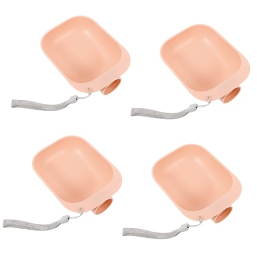 Sosoport 4 Stück Wasserspender Für Haustiere Wasserspender Für Welpen Auslaufsichere Wasserflasche Tragbarer Wasserflaschennapf Für Hunde Tragbarer Wassernapf Für Hunde Hundenapf Abs Rosa Sosoport 4 Stück Wasserspender Für Haustiere Wasserspender Für Welpen Auslaufsichere Wasserflasche Tragbarer Wasserflaschennapf Für Hunde Tragbarer Wassernapf Für Hunde Hundenapf Abs Rosa von Sosoport